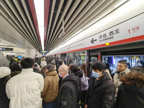 突破120万大关!石家庄地铁单日客运量创新高 突破120万大关!石家庄地铁单日客运量创新高