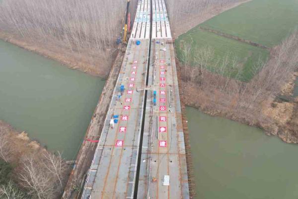 滨海至淮安高速公路盐城段主线贯通
