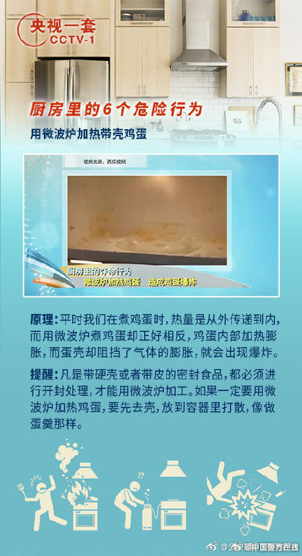 危险！千万别在厨房做这些事！