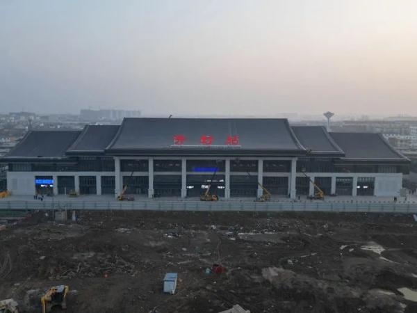 “郑开”两城再牵手新建开封站正式投入使用