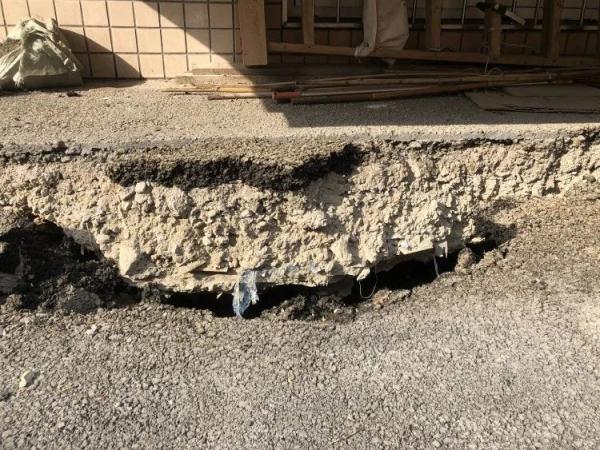 杭州一停车场施工后隔壁小区变“危房”，一年多仍未解决