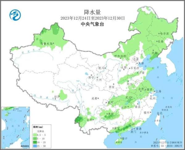 未来十天南方多雨雪天气 有助于增加库塘蓄水