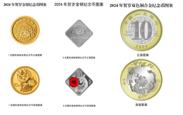 今晚开约！龙年纪念币钞来了