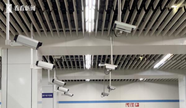 上海一地铁站出口竟有16个摄像头?官方:新旧替换测试 上海一地铁站出口竟有16个摄像头?官方:新旧替换测试