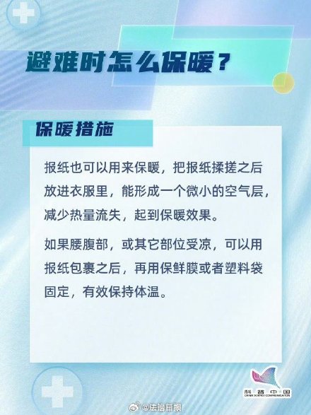 转存！冬天发生地震如何保护自己？