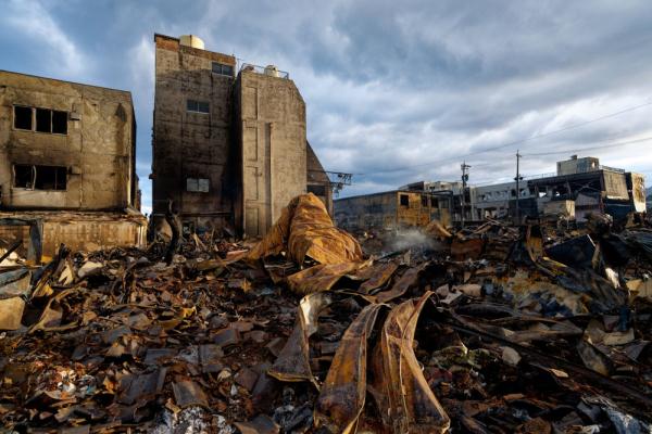 聚焦 | 日本轮岛市著名观光地发生严重火灾