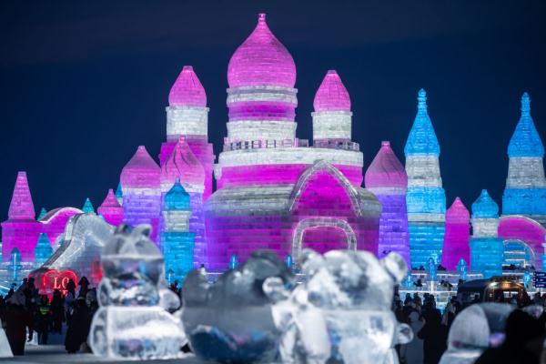 “尔滨”,你的冰是最美的衣裳 “尔滨”,你的冰是最美的衣裳