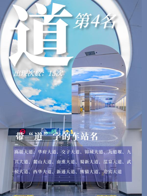 成都地铁站名冷知识,99%的人都不知道 成都地铁站名冷知识,99%的人都不知道