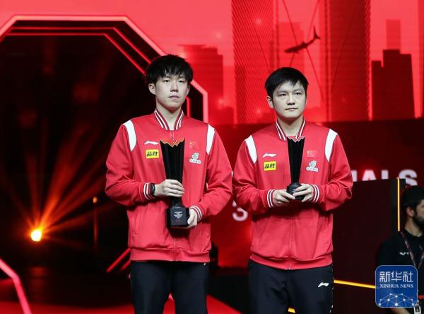 中国队包揽WTT男子总决赛单、双打冠军 中国队包揽WTT男子总决赛单、双打冠军