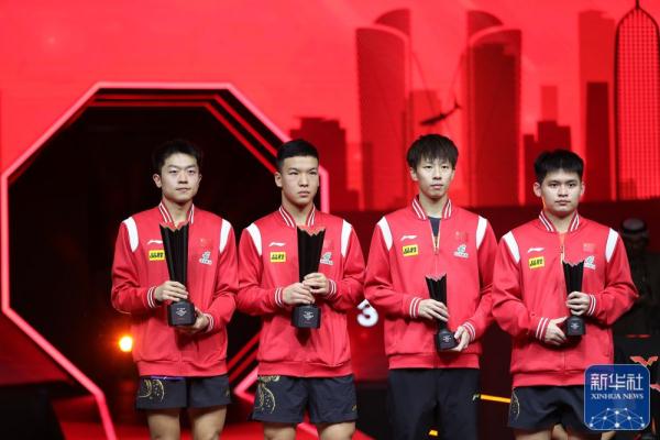 中国队包揽WTT男子总决赛单、双打冠军 中国队包揽WTT男子总决赛单、双打冠军