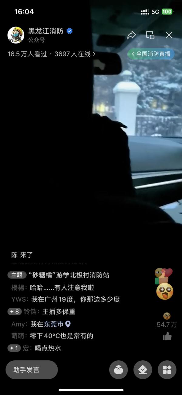 小砂糖橘勇闯东北 最北“火焰蓝”温暖相伴