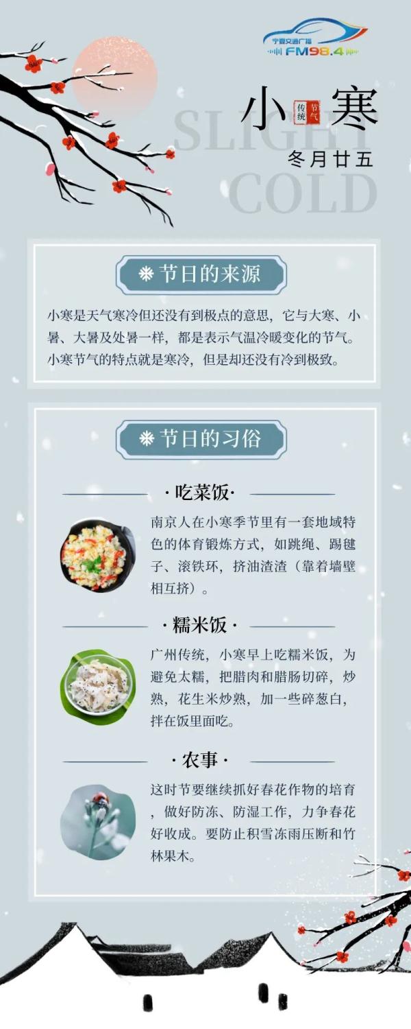 今日小寒!宁夏迎降温,最高气温0℃ 今日小寒!宁夏迎降温,最高气温0℃