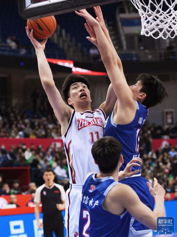 CBA常规赛|青岛国信水产胜浙江稠州金租 CBA常规赛|青岛国信水产胜浙江稠州金租