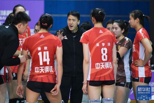 女排超级联赛|天津渤海银行胜江苏中天钢铁 女排超级联赛|天津渤海银行胜江苏中天钢铁
