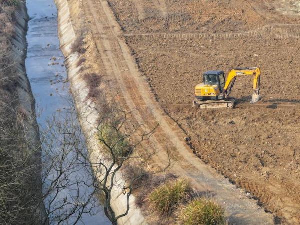 湖南湘潭：高标准农田建设夯实粮食稳产增产基础