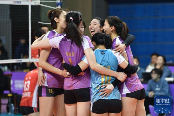 女排超级联赛|天津渤海银行胜江苏中天钢铁 女排超级联赛|天津渤海银行胜江苏中天钢铁