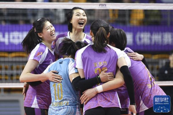 女排超级联赛|天津渤海银行胜江苏中天钢铁 女排超级联赛|天津渤海银行胜江苏中天钢铁