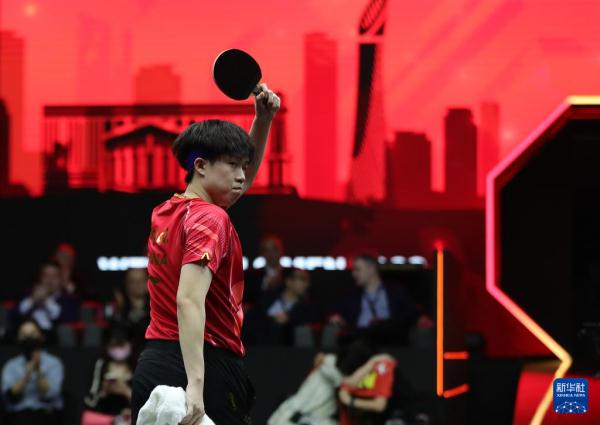 乒乓球——WTT男子总决赛：王楚钦夺冠