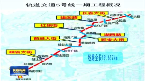长春轨道交通5号线最新消息 长春轨道交通5号线最新消息