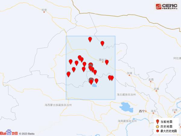 甘肃酒泉凌晨发生地震