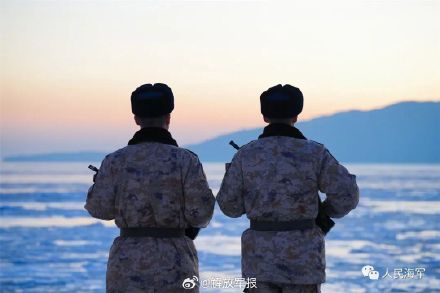 致敬坚守！这是中国海军守护的冬天的海