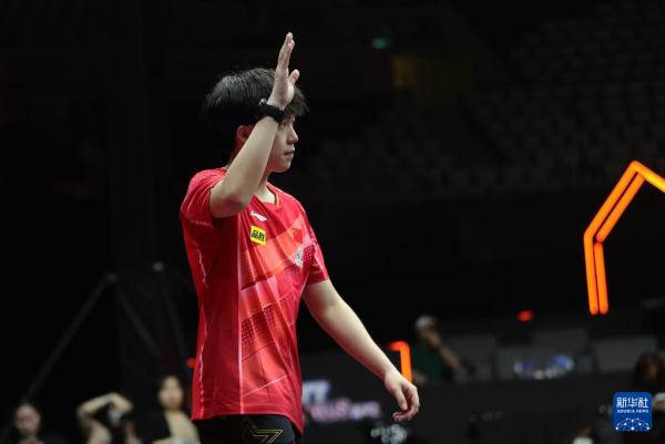 乒乓球——WTT男子总决赛：王楚钦夺冠