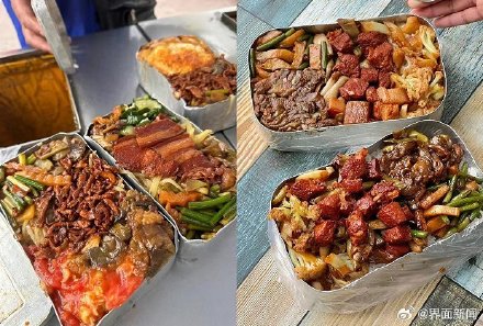 20元四个菜的东北老盒饭竟然有得赚 20元四个菜的东北老盒饭竟然有得赚