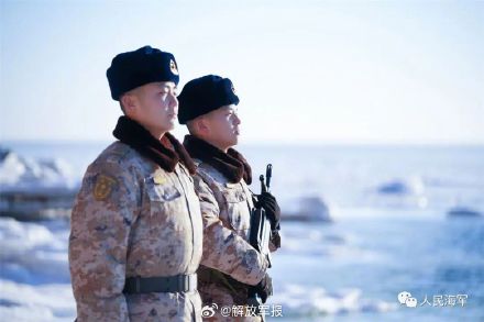 致敬坚守！这是中国海军守护的冬天的海