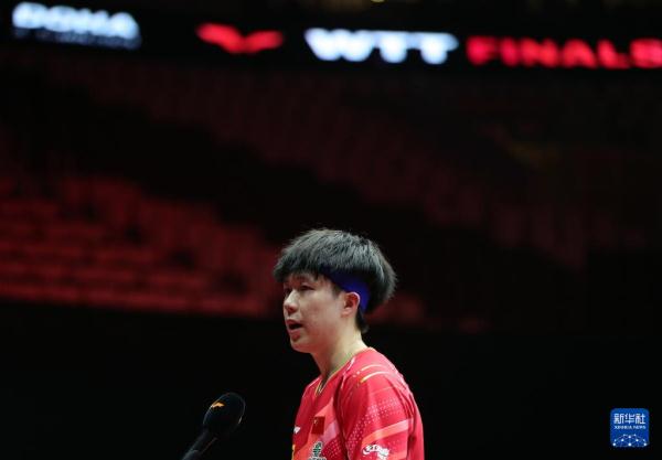 乒乓球——WTT男子总决赛：王楚钦夺冠