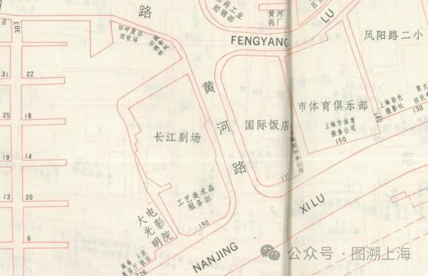 【记忆】《繁花》的“舞台中心”——黄河路的地图记忆