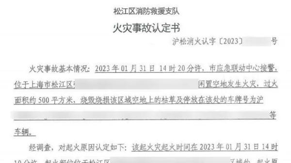 焚草开荒连毁7车！上海老太央求路人报警后逃离现场...