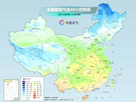 明起长江中下游等地气温陆续迎高点 多地三九暖如常年3至4月份
