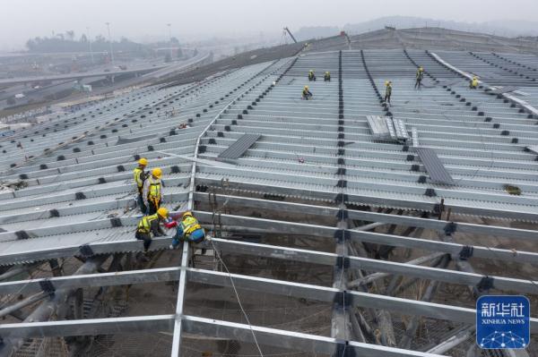 西部(重庆)科学城科学会堂项目主体结构实现全面封顶 西部(重庆)科学城科学会堂项目主体结构实现全面封顶