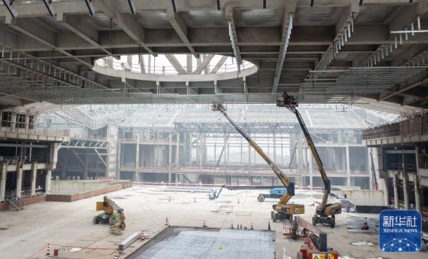 西部(重庆)科学城科学会堂项目主体结构实现全面封顶 西部(重庆)科学城科学会堂项目主体结构实现全面封顶