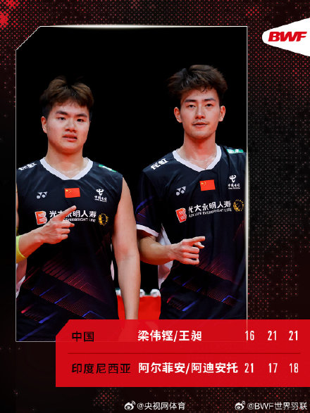 马来西亚公开赛半决赛对阵出炉 马来西亚公开赛半决赛对阵出炉