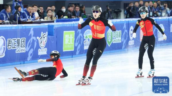 全冬会 | 张添翼夺短道速滑青年组男子500米冠军