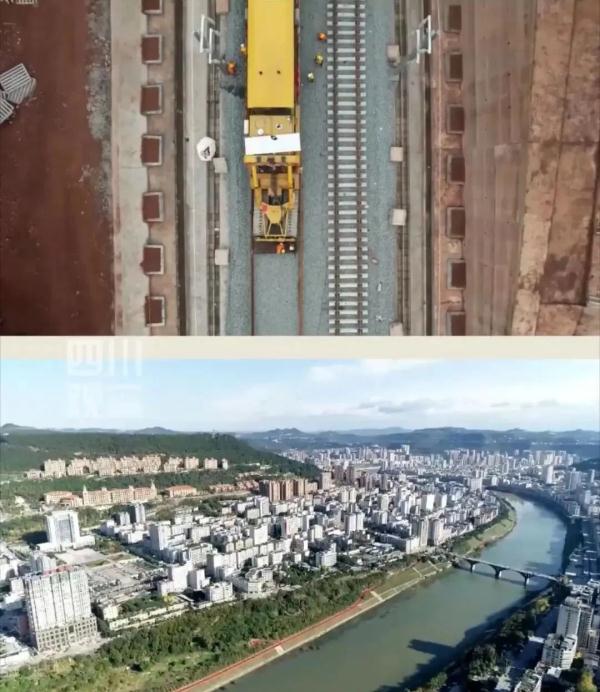 路程缩短2小时！川东北这条铁路今年通车