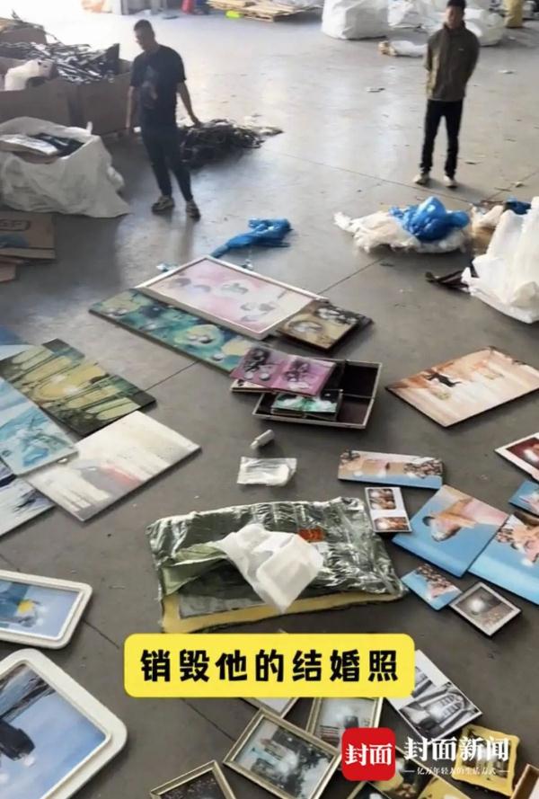 10个月销毁700多套婚纱照，他把“粉碎爱情”做成一门生意