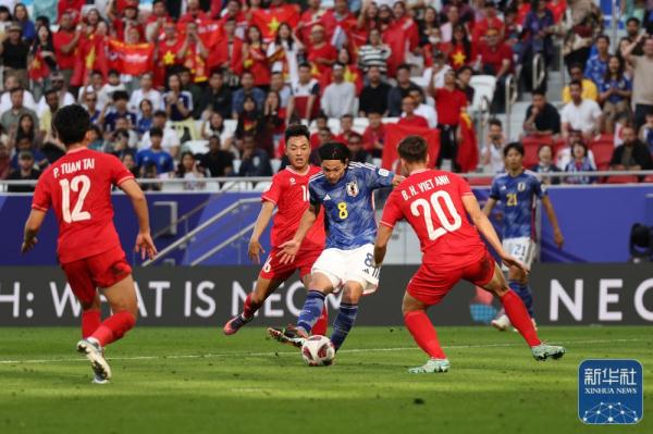 亚洲杯|小组赛:日本胜越南 亚洲杯|小组赛:日本胜越南