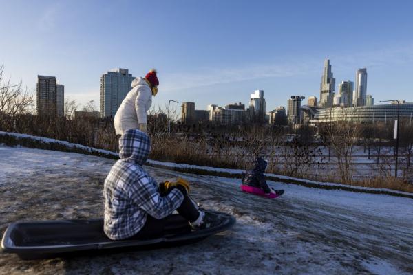 芝加哥：严寒天气