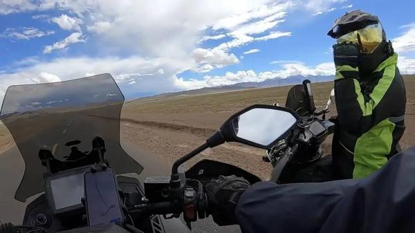 海拔4700米无人区骑行遇险!他出手了 海拔4700米无人区骑行遇险!他出手了