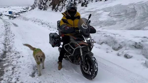 海拔4700米无人区骑行遇险!他出手了 海拔4700米无人区骑行遇险!他出手了