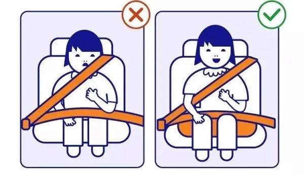 后排乘客不系安全带,海口交警:罚! 后排乘客不系安全带,海口交警:罚!