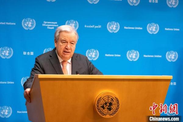 巴以冲突逾百日 联合国秘书长再吁加沙地带立即停火