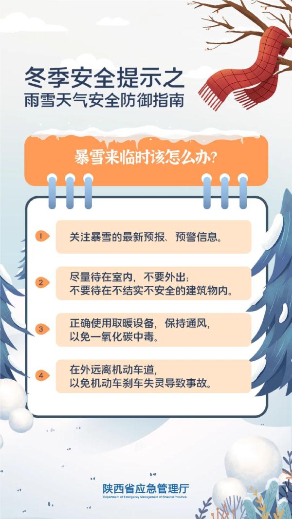 西安：暴雪蓝色预警！这些地方交通管制→