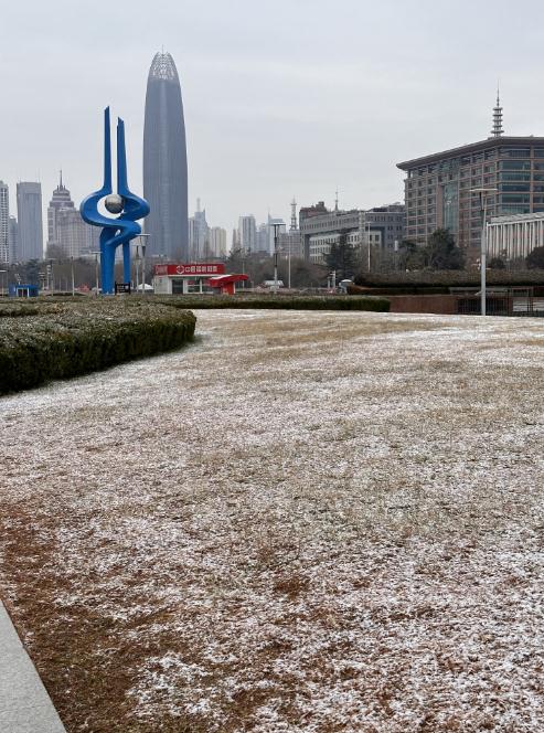 快看！山东多地签收2024年第一场雪