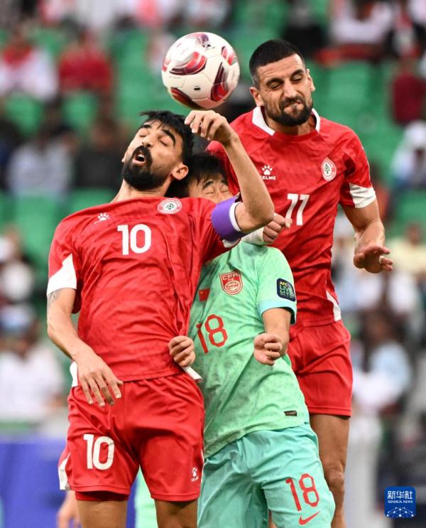 亚洲杯｜小组赛A组：中国队战平黎巴嫩队