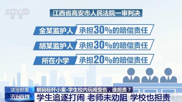 学生校内玩闹受伤，到底谁担责？从两起校园纠纷看责任划分→