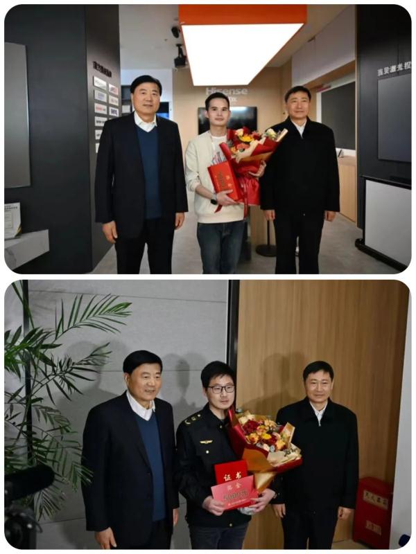 祝贺！冲进火海救人的他俩获嘉奖