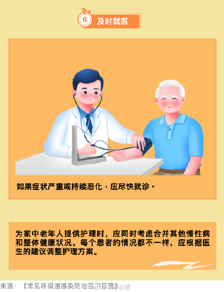 转需！老年人呼吸道感染怎么护理